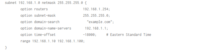 Configuring a DHCPv4 Server,dezhafzarnet(dezhafzar)